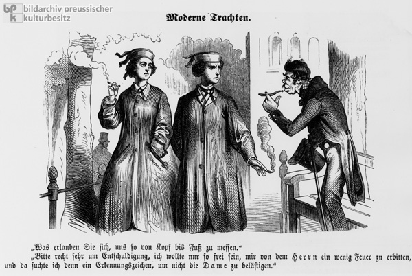 „Moderne Trachten” (1862)